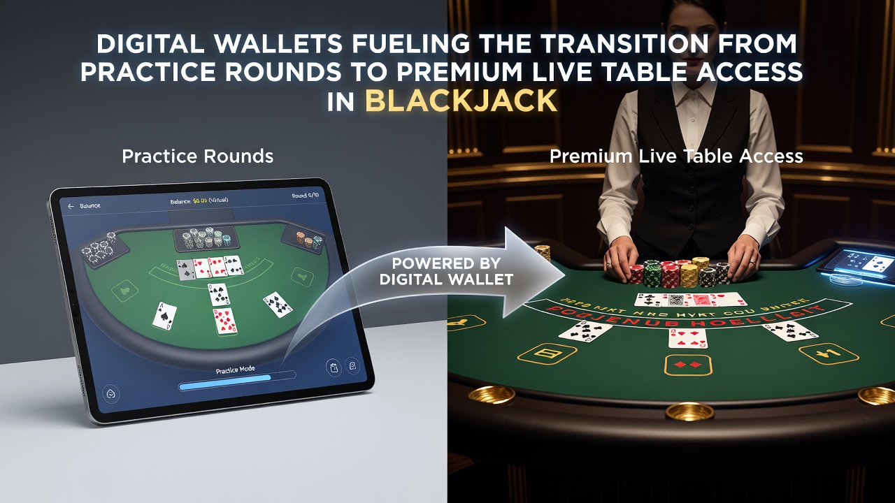 Live-Blackjack-Tische mit digitalen Wallets als Zugangsschlüssel für Premium-Spieler