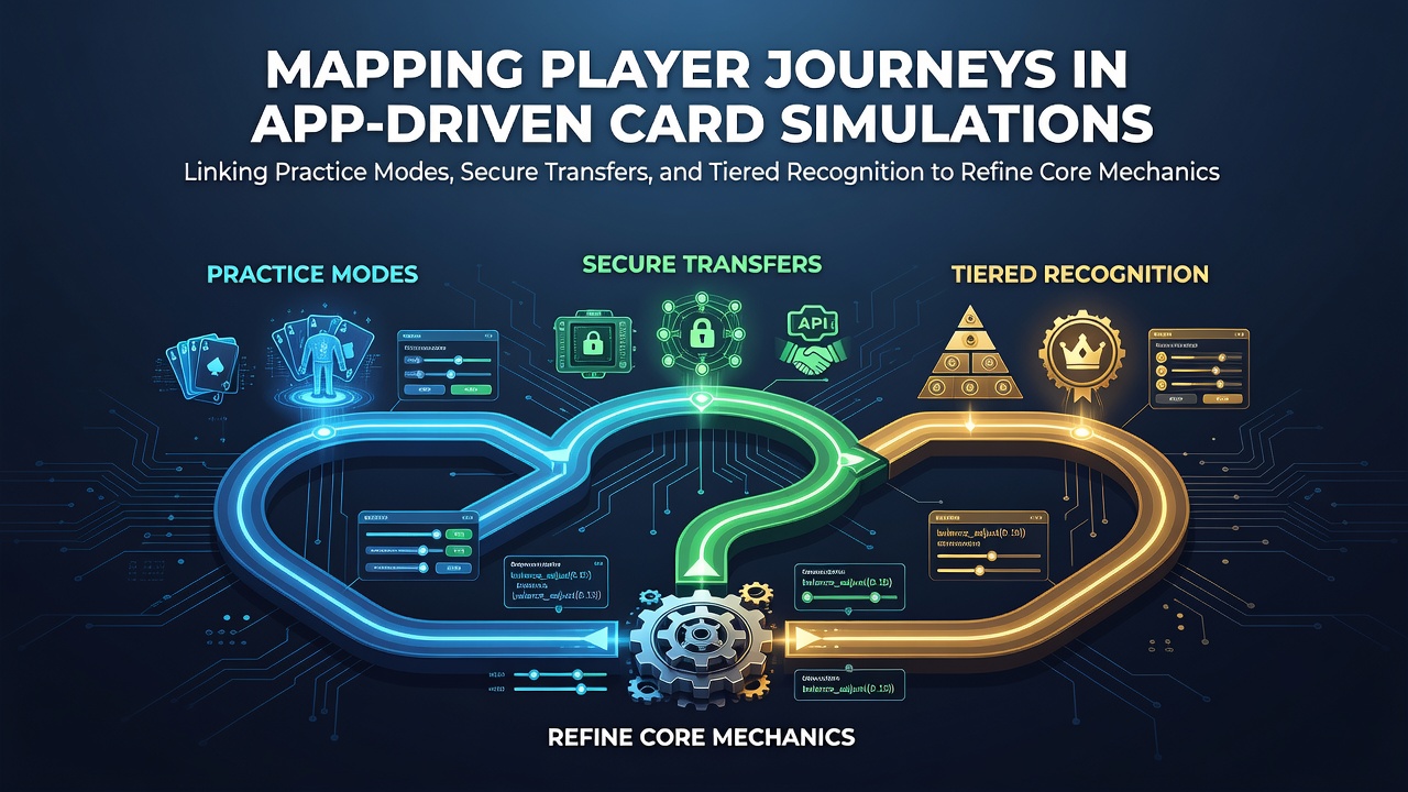 Visualisierung von Spielerpfaden in mobilen Kartensimulationen mit Übungsmodi und Transfers